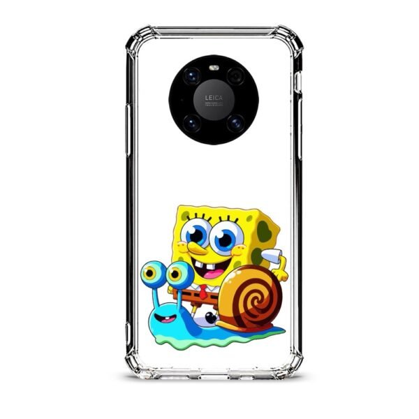 Sponge Bob θήκη διάφανη & σχέδιο  d1023 γιά Huawei Mate 40 Pro