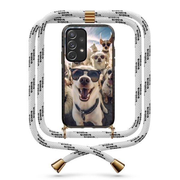 Sunglass dogs θήκη με κορδόνι & σχέδιο 9832 για  Galaxy A72