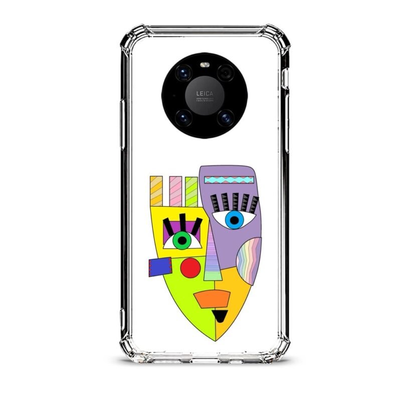 Shape face θήκη διάφανη & σχέδιο  d1027 γιά Huawei Mate 40