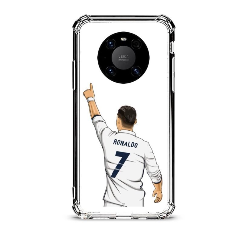 Ronaldo θήκη διάφανη & σχέδιο  d1047 γιά Huawei Mate 40