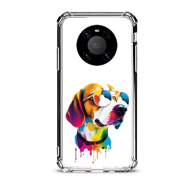 Colorful dog θήκη διάφανη & σχέδιο  d1081 γιά Huawei Mate 40
