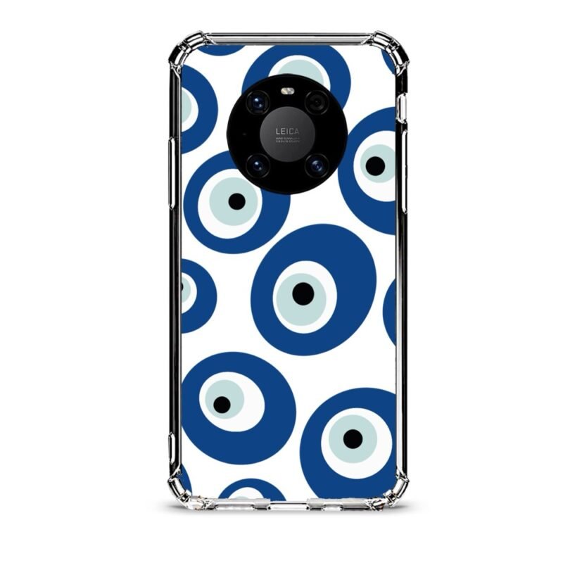 Evil eye θήκη διάφανη & σχέδιο  d1085 γιά Huawei Mate 40