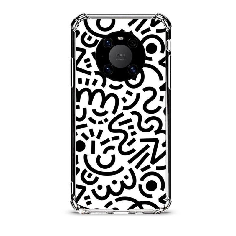 Abstract pattern θήκη διάφανη & σχέδιο  d1101 γιά Huawei Mate 40