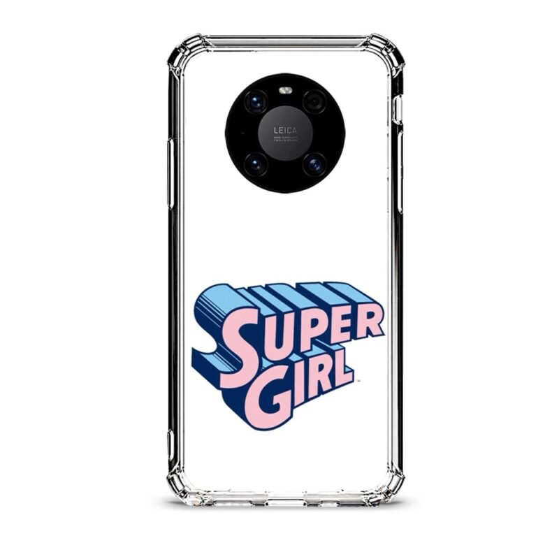 Super girl θήκη διάφανη & σχέδιο  d1115 γιά Huawei Mate 40