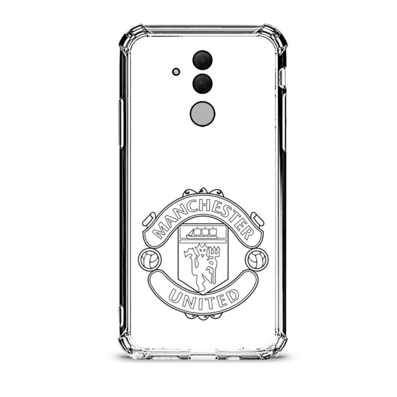 Manchester United θήκη διάφανη & σχέδιο  d1040 γιά Huawei Mate 20 Lite