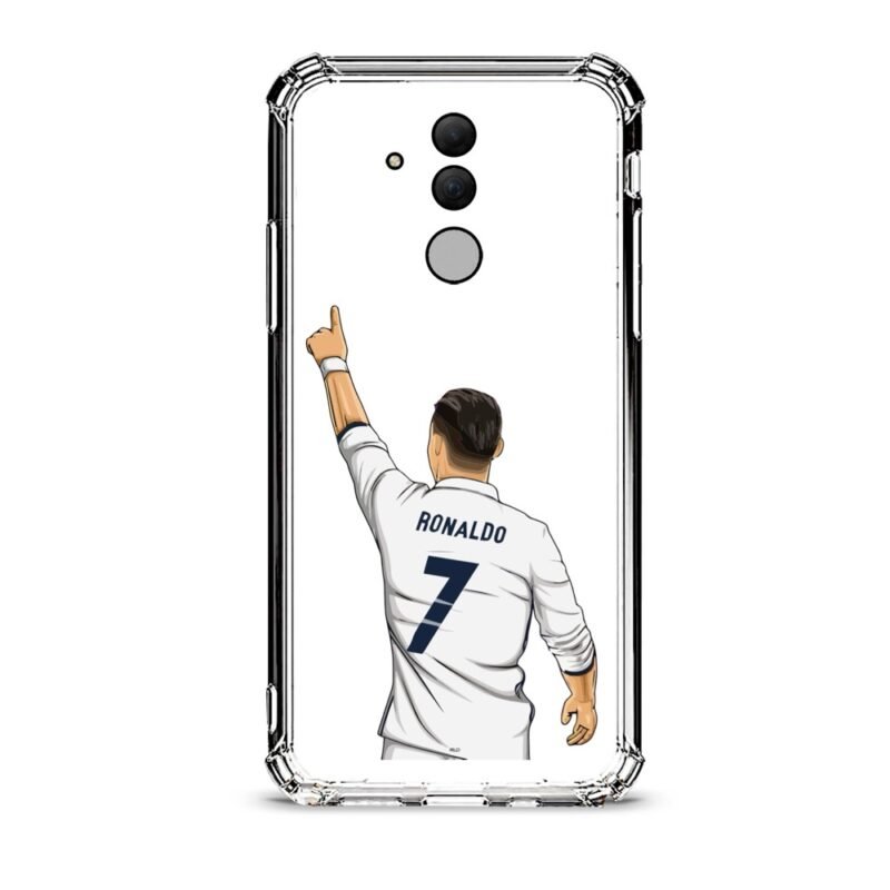 Ronaldo θήκη διάφανη & σχέδιο  d1047 γιά Huawei Mate 20 Lite