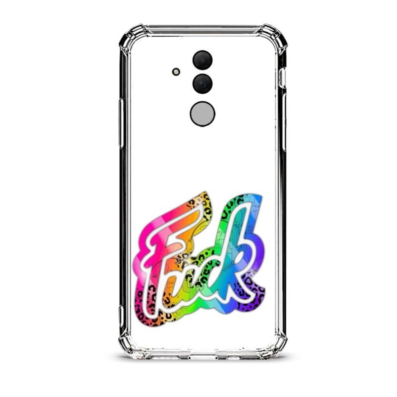 F*ck θήκη διάφανη & σχέδιο  d1054 γιά Huawei Mate 20 Lite