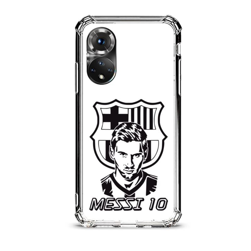 Messi Barcelona θήκη κινητού d1043 με σχέδιο διάφανη Honor 50