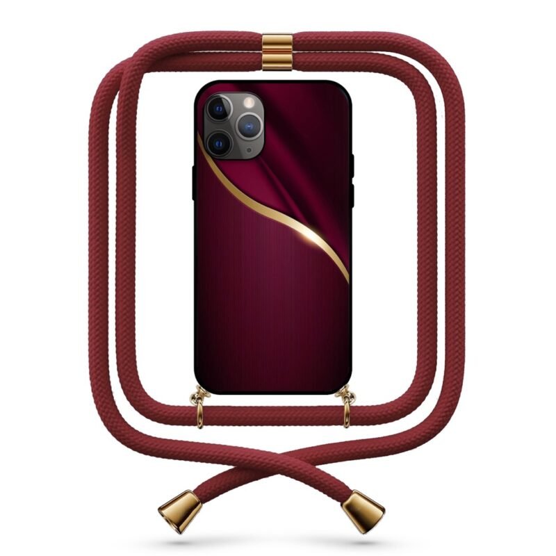Elegant texture θήκη κινητού με κορδόνι 9732 γιά iPhone 11 Pro