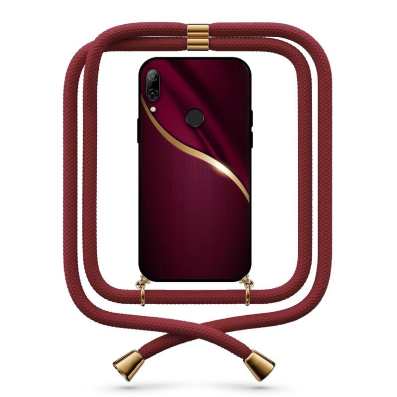 Elegant texture θήκη με κορδόνι & σχέδιο 9732 για Huawei P Smart 2019