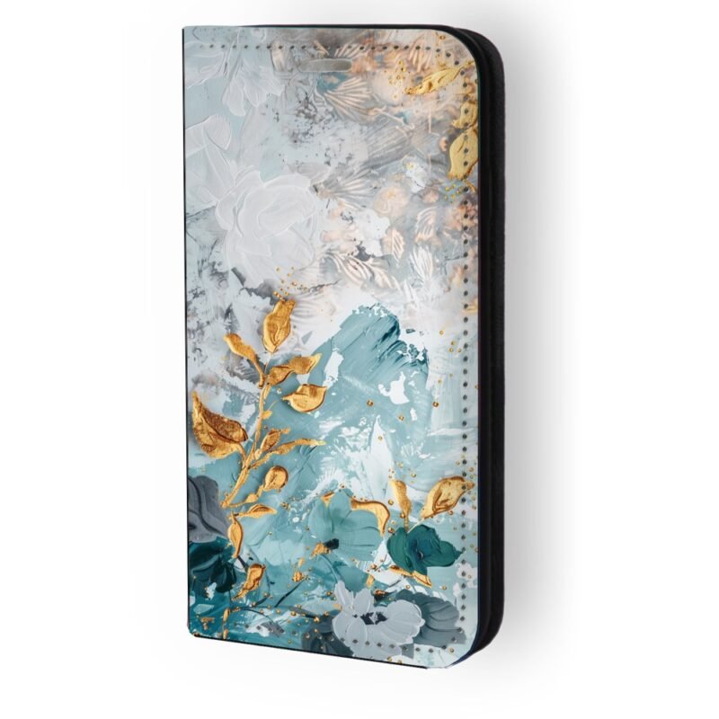 Θήκη book με σχέδιο flowers 91220 για iPhone 14 Pro
