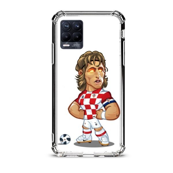 Luka Modric θήκη διάφανη & σχέδιο  d1007 γιά Realme 8