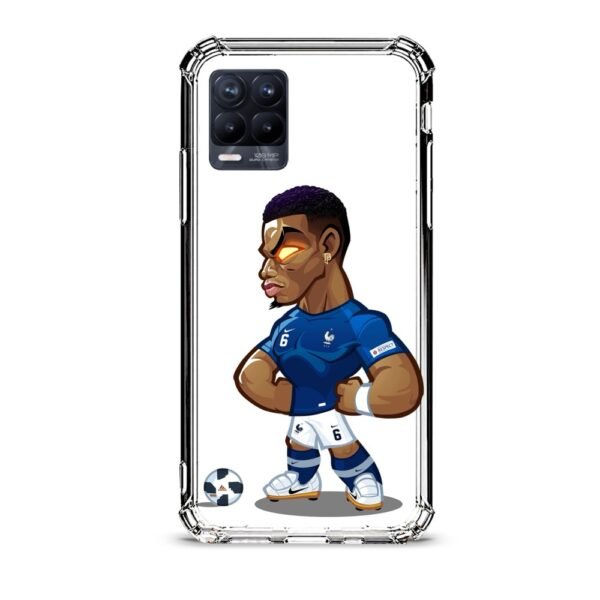 Paul Pogba θήκη διάφανη & σχέδιο  d1014 γιά Realme 8