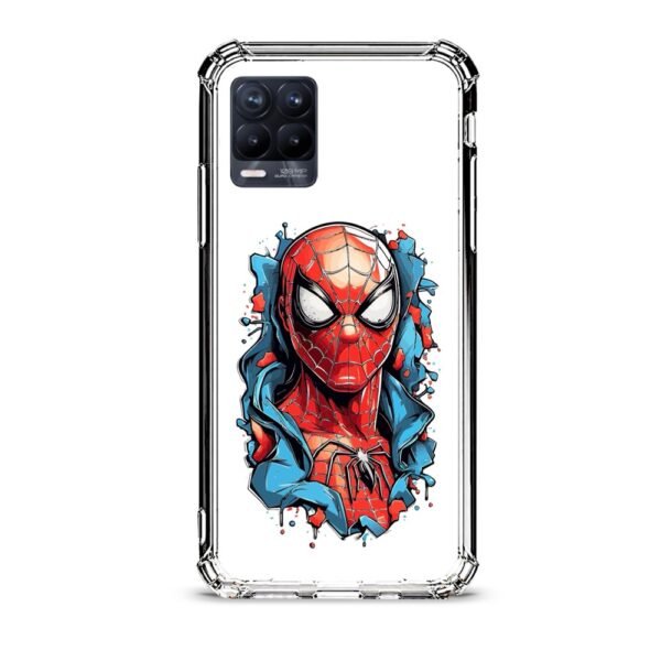 Spiderman θήκη διάφανη & σχέδιο  d1065 γιά Realme 8