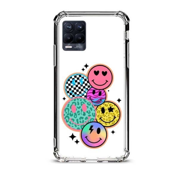 Smilies θήκη διάφανη & σχέδιο  d1096 γιά Realme 8