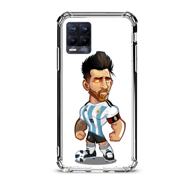 Lionel Messi θήκη διάφανη & σχέδιο  d1000 γιά Realme 8 Pro