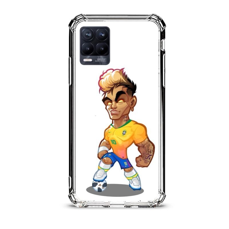 Neymar Jr θήκη διάφανη & σχέδιο  d1006 γιά Realme 8 Pro
