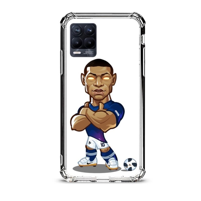 Kylian Mbappe θήκη διάφανη & σχέδιο  d1009 γιά Realme 8 Pro