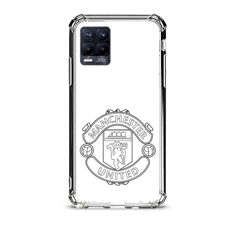 Manchester United θήκη διάφανη & σχέδιο  d1040 γιά Realme 8 Pro