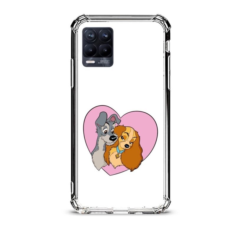 Lady and the Tramp θήκη διάφανη & σχέδιο  d1045 γιά Realme 8 Pro