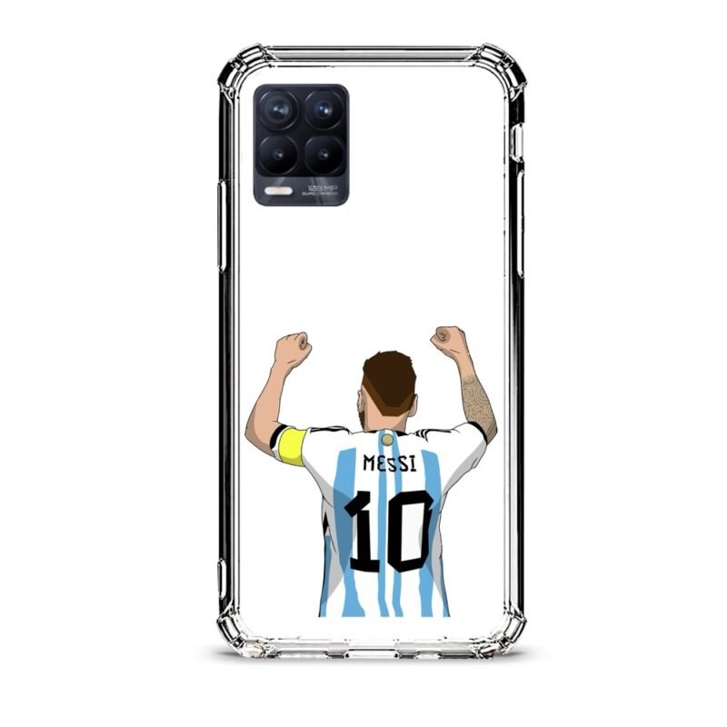 Lionel Messi θήκη διάφανη & σχέδιο  d1049 γιά Realme 8 Pro