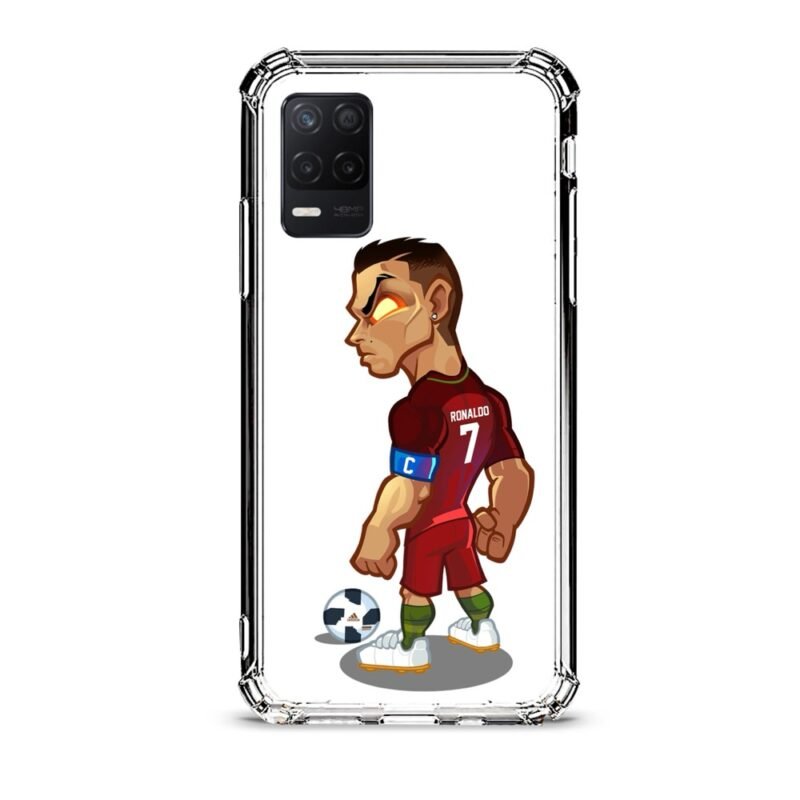 Cristiano Ronaldo θήκη διάφανη & σχέδιο  d1001 γιά Realme 8 5G