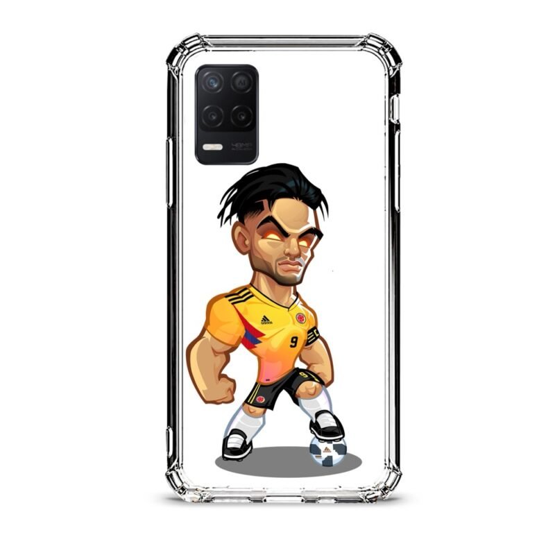 Radamel Falcao θήκη διάφανη & σχέδιο  d1003 γιά Realme 8 5G