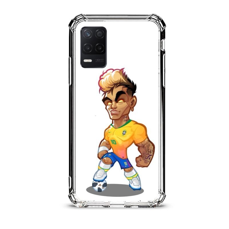 Neymar Jr θήκη διάφανη & σχέδιο  d1006 γιά Realme 8 5G