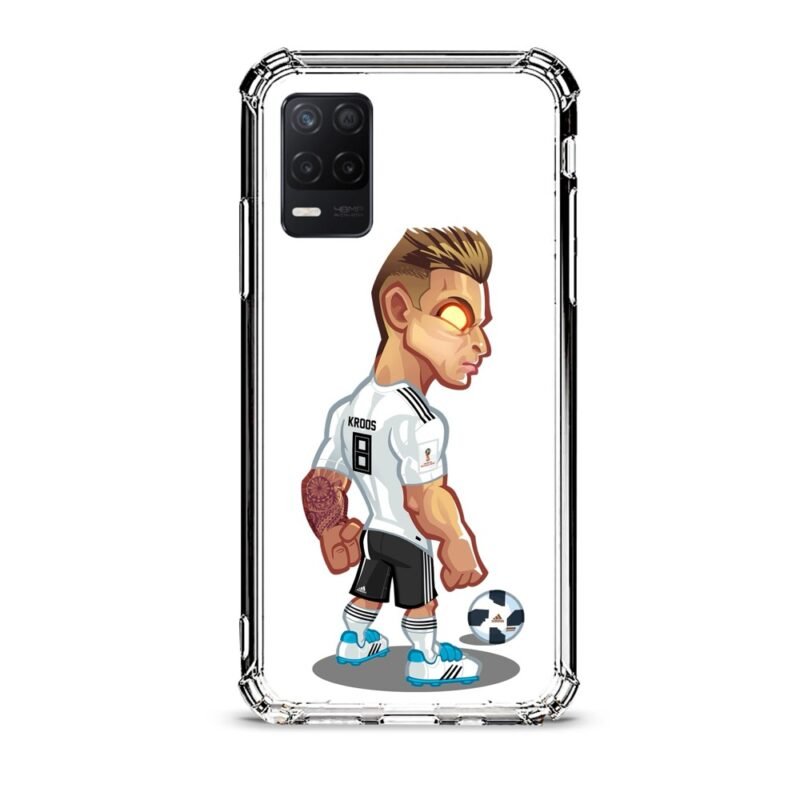 Toni Kroos θήκη διάφανη & σχέδιο  d1013 γιά Realme 8 5G