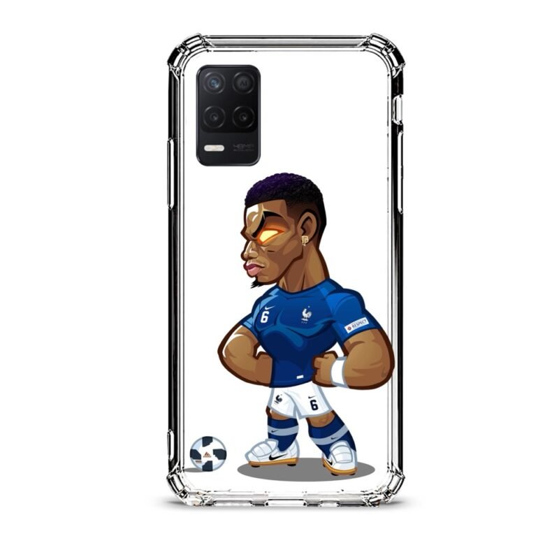 Paul Pogba θήκη διάφανη & σχέδιο  d1014 γιά Realme 8 5G