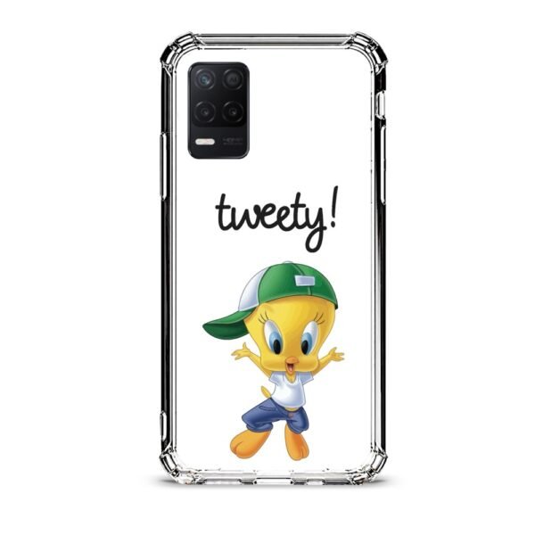 Tweety θήκη διάφανη & σχέδιο  d1022 γιά Realme 8 5G