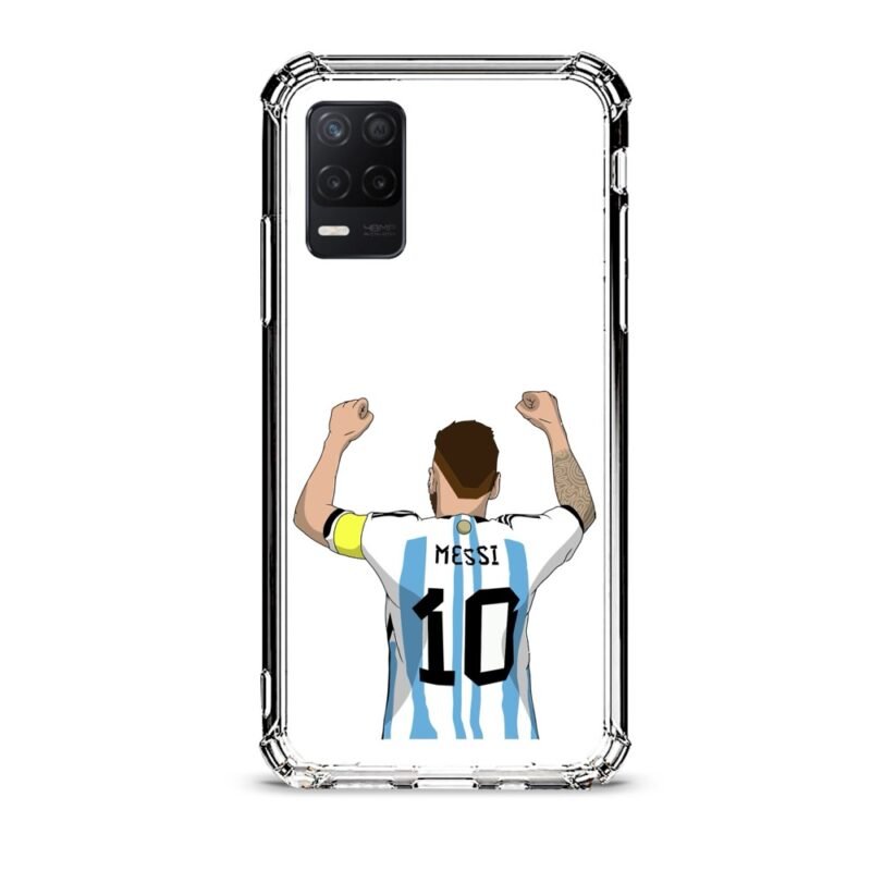 Dripping θήκη διάφανη & σχέδιο  d1037 γιά Realme 8 5G