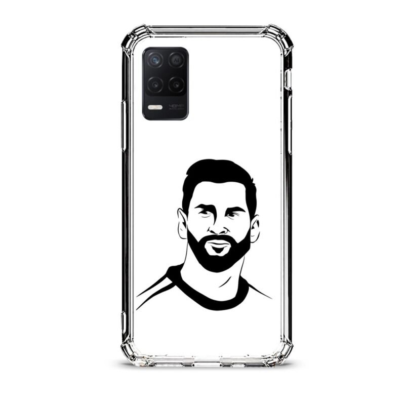 Football player θήκη διάφανη & σχέδιο  d1039 γιά Realme 8 5G