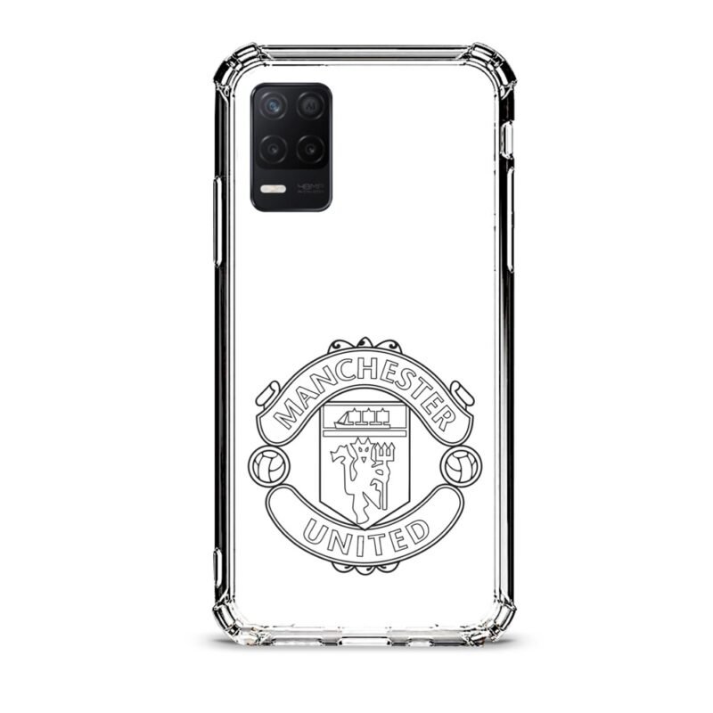 Manchester United θήκη διάφανη & σχέδιο  d1040 γιά Realme 8 5G