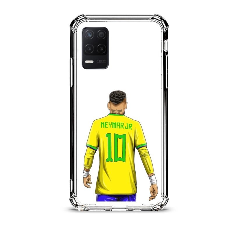 Neymar Jr θήκη διάφανη & σχέδιο  d1048 γιά Realme 8 5G