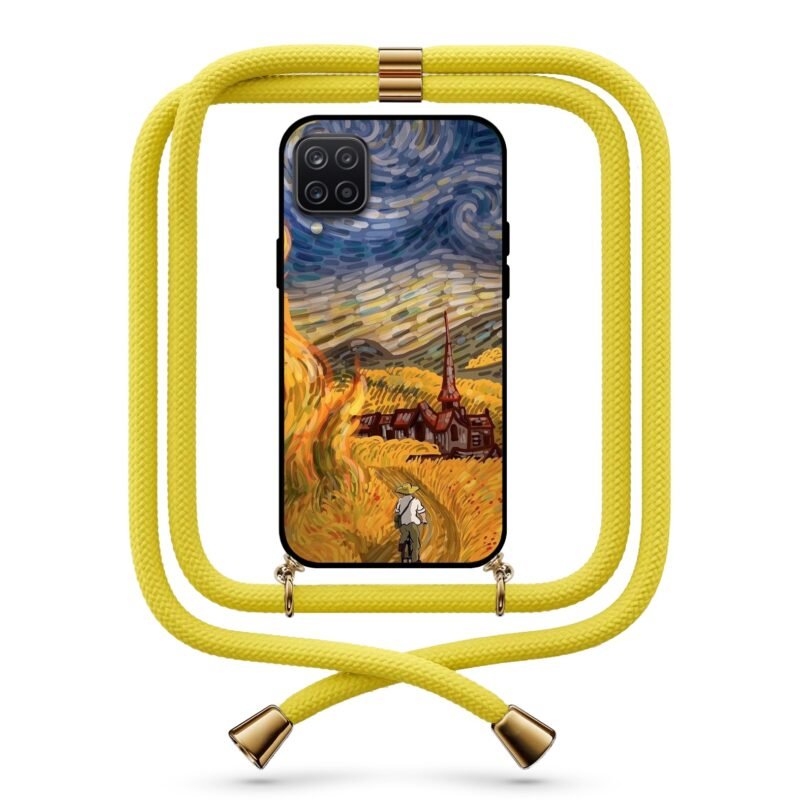 Farmer art θήκη με κορδόνι & σχέδιο 9778 για Galaxy A12