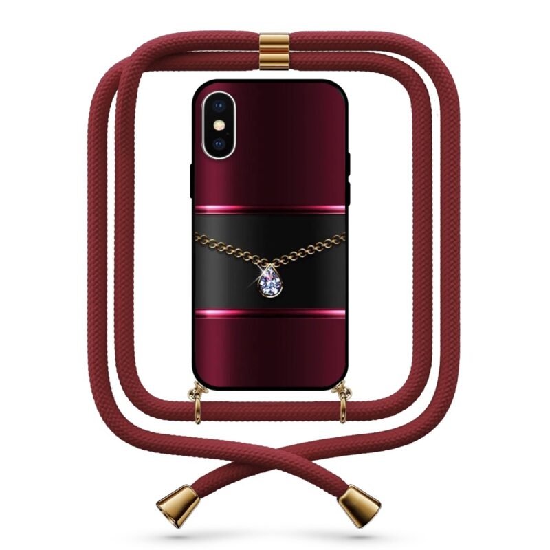 Jewel θήκη κινητού με κορδόνι 9733 γιά iPhone X/XS