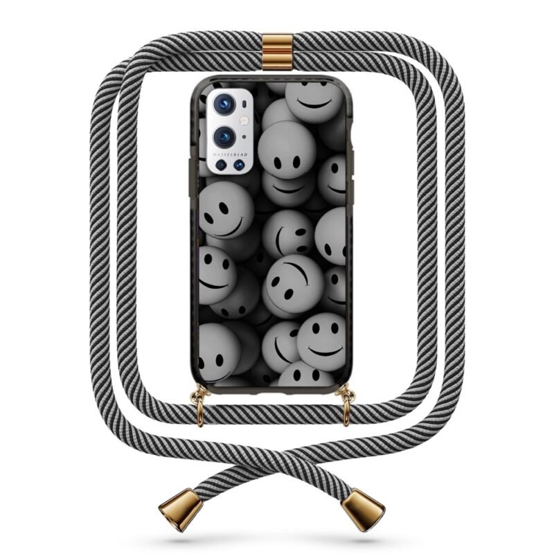Smiley faces θήκη με κορδόνι & σχέδιο 9859 για Oneplus 9