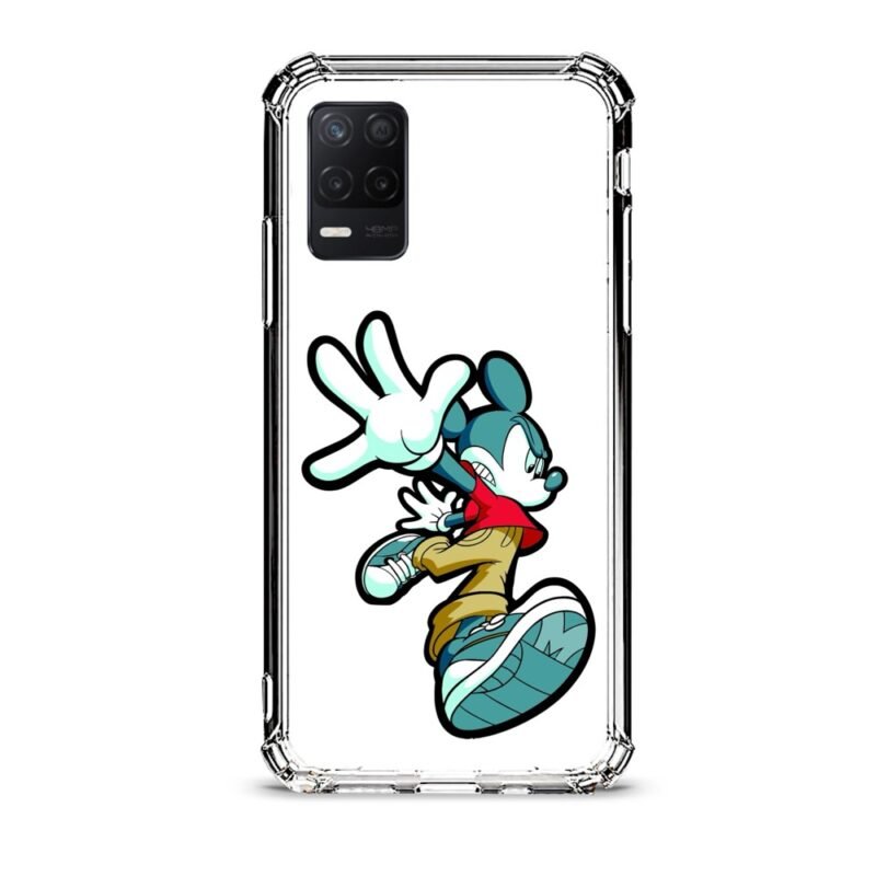 Mickey θήκη διάφανη & σχέδιο  d1063 γιά Realme 8 5G