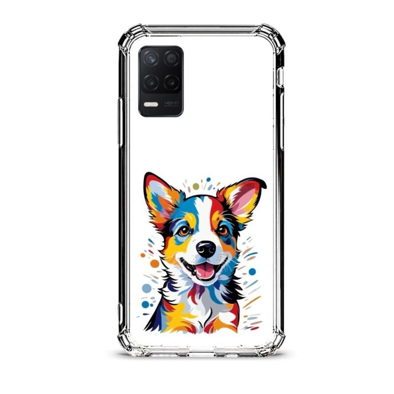 Cute dog θήκη διάφανη & σχέδιο  d1079 γιά Realme 8 5G