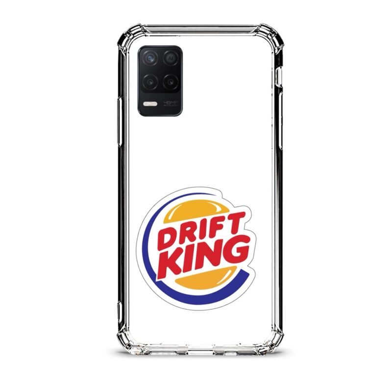 Drift king θήκη διάφανη & σχέδιο  d1109 γιά Realme 8 5G