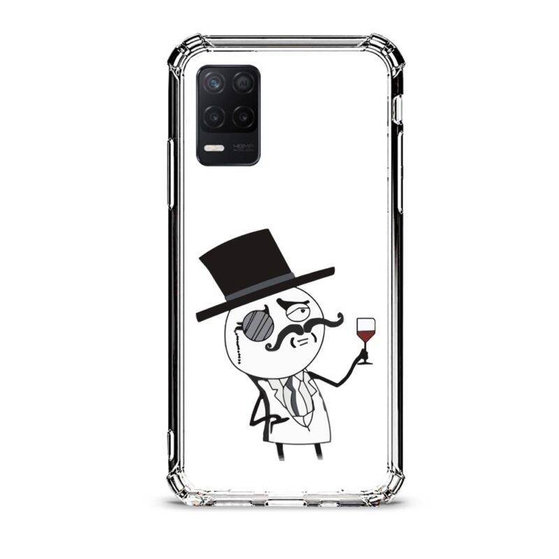 Meme figure θήκη διάφανη & σχέδιο  d1114 γιά Realme 8 5G