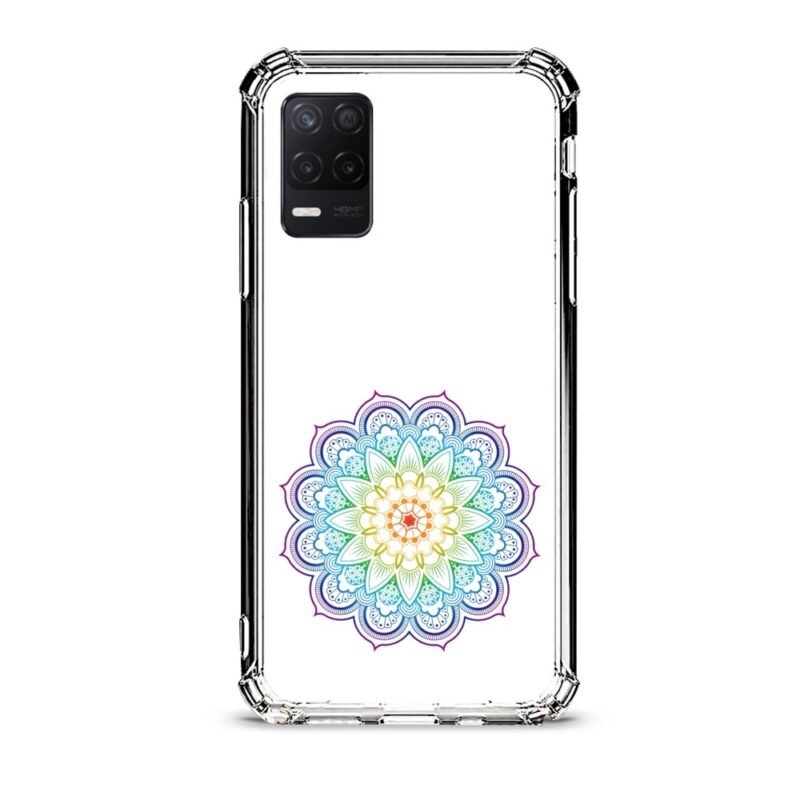 Mandala θήκη διάφανη & σχέδιο  d1119 γιά Realme 8 5G