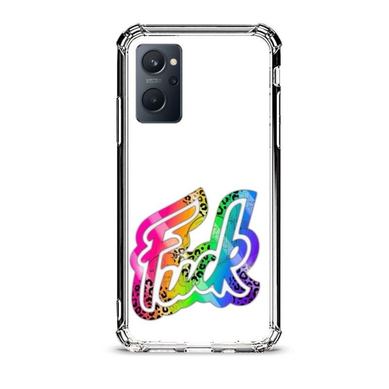 Ice cream θήκη διάφανη & σχέδιο  d1042 γιά Realme 9i