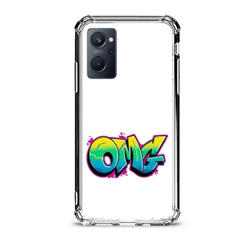 OMG θήκη διάφανη & σχέδιο  d1053 γιά Realme 9i