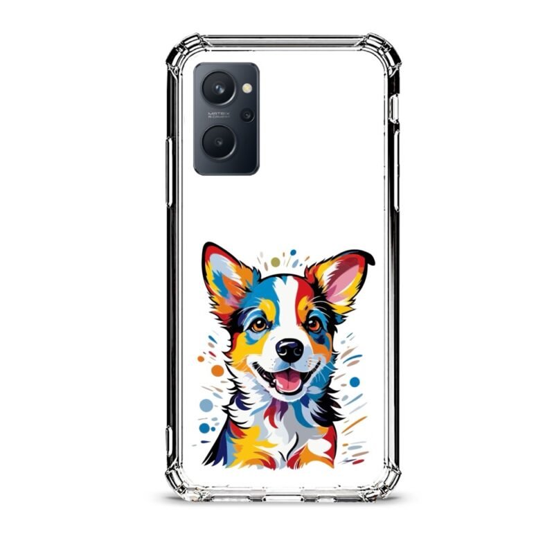 Cute dog θήκη διάφανη & σχέδιο  d1079 γιά Realme 9i