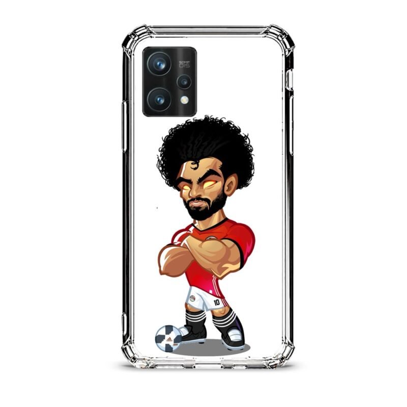 Mohamed Salah θήκη διάφανη & σχέδιο  d1002 γιά Realme 9 Pro Plus
