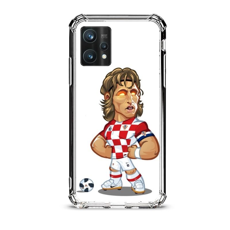 Luka Modric θήκη διάφανη & σχέδιο  d1007 γιά Realme 9 Pro Plus