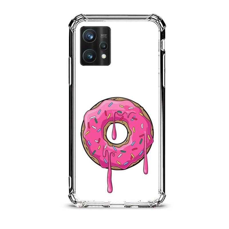 Donut θήκη διάφανη & σχέδιο  d1038 γιά Realme 9 Pro Plus