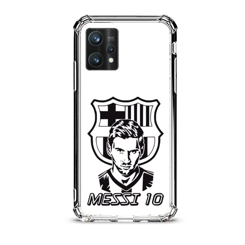 Messi Barcelona θήκη διάφανη & σχέδιο  d1043 γιά Realme 9 Pro Plus